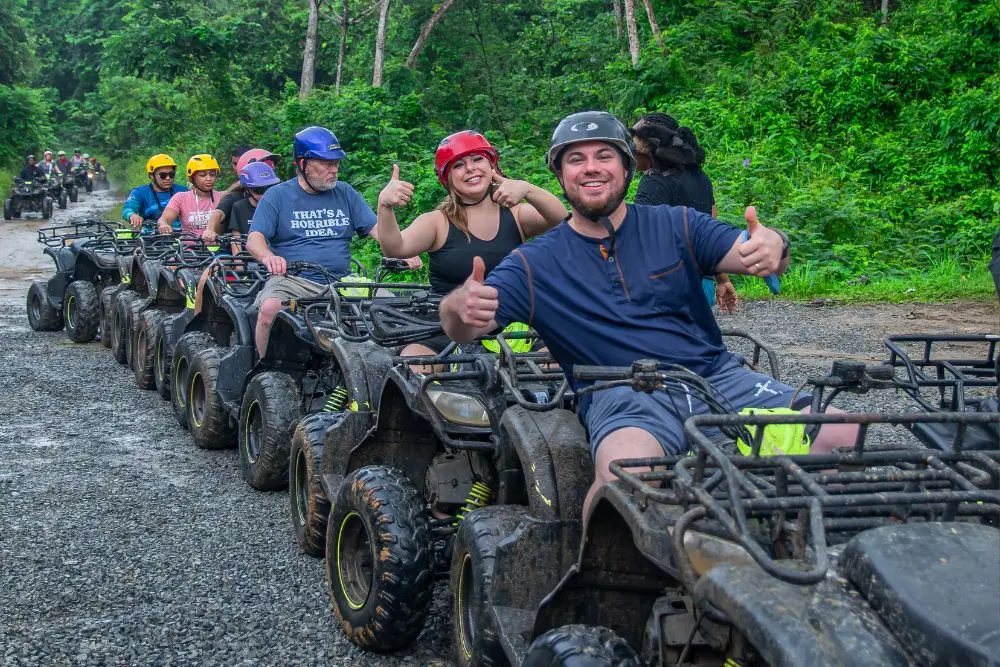 atv and sloths roatan